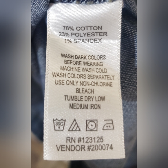 Chadwicks Denim Blue Jean Midi Dress Sleeveless Sheath Size 10T - Picture 5 of 11